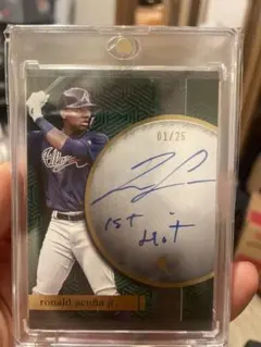 ロナルド・アクーニャjr直筆サインボール ロナルド・アクーニャJr#13 Ronald Acuna Jr 直筆サインMLBボール