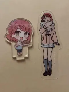 お*る様 虹ヶ咲　ダイカットクリアカード&アクリルスタンド　セット　上原歩夢