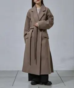 Acne Studios/アクネストゥディオズ】 ピンクブラウントレンチコート