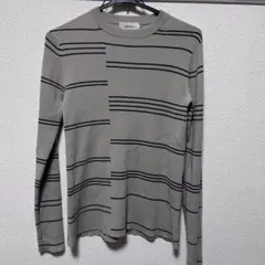 Mila Owen ストライプ 長袖ニット