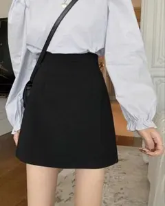 SHEIN ミニスカート Aラインスカート インパン付き