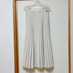 ANY SIS ベージュ プリーツスカート Mサイズ