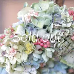 秋色紫陽花リース/8種可愛いリース