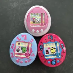 新品　未開封　たまごっちチョコ缶　3種セット　たまごっち　くちぱっち