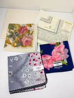 ハンカチ　4点　ChristianDior　INED 等 レディースのサムネイル
