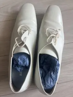ホワイト ウェディングシューズ　新郎用　BENIR 27cm