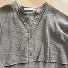 AMERICAN HOLIC シャツワンピース M ブラウン