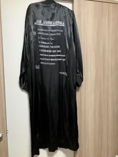 MM6 MAISON MARGIELA サテン ロングコート ブラックのサムネイル