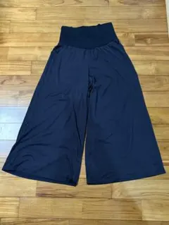 黒 ワイドパンツ Mサイズ マタニティ
