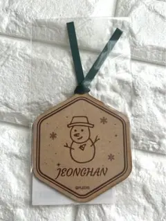 ジョンハン SEVENTEEN セブチカフェ 2022 ウッドオーナメント