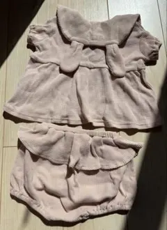 tete a tete 70cmうさぎ半袖セットアップ