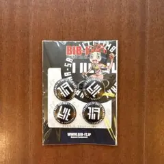 ゼッケンホック 黒　4個セット　ハルヒル　オリジナルロゴ入りのサムネイル