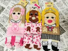 セリアあしもとさん家ソックス★３点セットのサムネイル