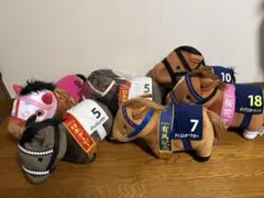 特大サイズ 競走馬ぬいぐるみセット アイドルホースセット ウマ娘