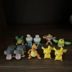 ポケモン 指人形 モンコレ ミニフィギュア 2点セット（トロピウス・ヨルノズク） ポケモン 指人形 モンコレ ミニフィギュア 2点セット（トロピウス
