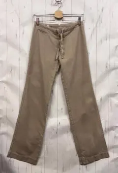 B419：＆45RPM ダックストレートパンツ ベージュのサムネイル