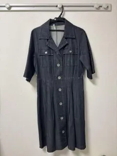 L'EQUIPE YOSHIE INABA 半袖 ワンピース デニム アウター