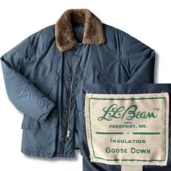 美品 70s USA製 L.L.Bean ダウン マッキーノ ジャケット