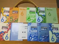 中学受験新演習 6年セット（状態のよいもののみ抜粋しています）