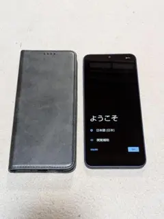 AQUOS wish4 SH-52E ブラック docomo ケース付き