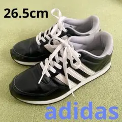 s*o様 adidas 黒白 スニーカー