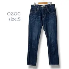 【オゾック】Sサイズ　美品ほぼ未使用　ストレートデニムパンツ　カジュアル