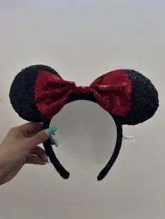 Disney Resort ミニー カチューシャ スパンコール