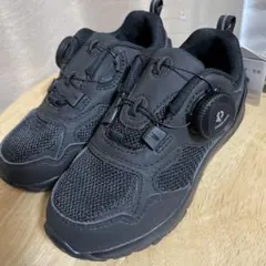 MADFOOTマッドフット キッズダイヤルスニーカー16cm抗菌加工黒