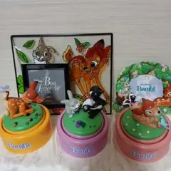 小鹿斑比 音樂盒 x 3 相框 x 2 套裝