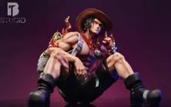 【髪斬りや〜】ワンピース エース ガレージキットフィギュア超特大56cm 髪斬りや〜様専用】ワンピース エース ガレージキットフィギュア