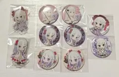Re:ゼロから始める異世界生活 アクリルミニスタンド 缶バッジ エミリア