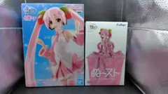 桜ミク フィギュア 2種 BANPRESTO EVOLVE ぬースト 2026
