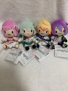 プロジェクトセカイ　プロセカ　ふわぷち　ミニぬいぐるみ　全4種セット