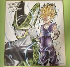 ドラゴンボール 一番くじ E賞　30周年記念色紙 セル　孫悟飯