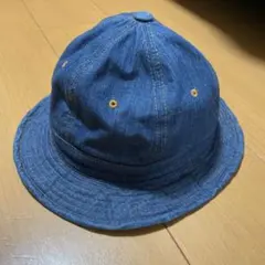 バケットハット　デニム