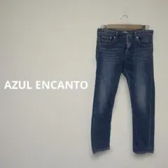 アズールエンカント 美脚 スキニー デニムパンツ 濃紺 Sのサムネイル
