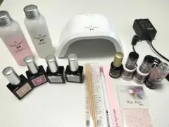 【オフィスカラー】ネイルラボ　セルフジェルセット カラージェル8本