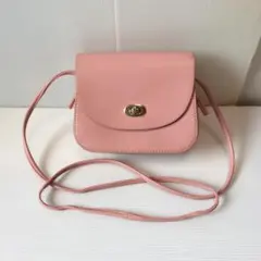 GLOBAL WORK ミニ ショルダーバッグ ピンクのサムネイル
