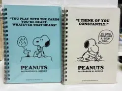 《２冊セット》スヌーピーB6 Wリングノートセット