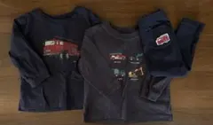 長袖　Tシャツ　ズボン　消防車　車　まとめ売り　保育園　プティマイン