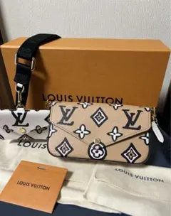 美品 レア☆ ルイヴィトン ミルティポシェットフェリシー ワイルドアットハート