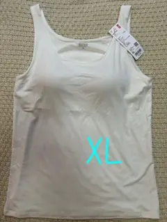 UNIQLOヒートテックブラタンクトップ　　XL ホワイト