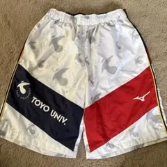 東洋大学水泳部 ハーフパンツ　Mサイズ　MIZUNO