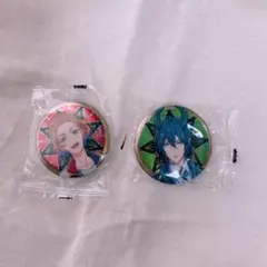 匿名配送！ツイステッドワンダーランド 缶バッジ2点セット