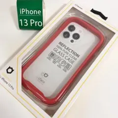 iFaceアイフェイスiPhone13proケースクリア強化ガラス赤3190