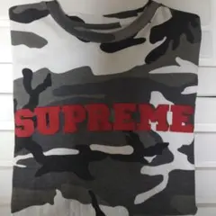 【美品】Supreme Collegiate S/S Top カモ柄 Мサイズ