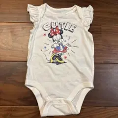 baby GAP ミニーマウス 半袖ロンパース ボディスーツ6-12M 70