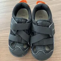 IFME サンダル 16.0 ブラック ベルト式