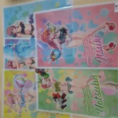 五等分の花嫁　きゃらっとくじ 2弾 クリアポスター コンプリート