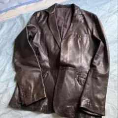 COMME ÇA DU MODE コムサ デ モード レザー ジャケット L